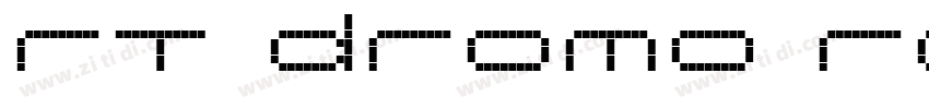 RT Dromo Regular字体转换